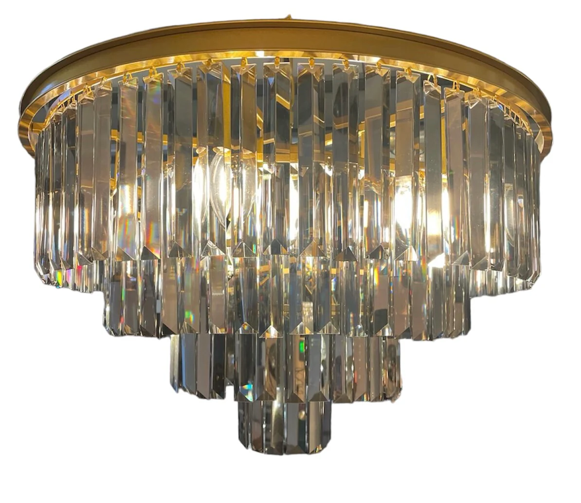 Design smokey kristallen kroonluchter Ø60