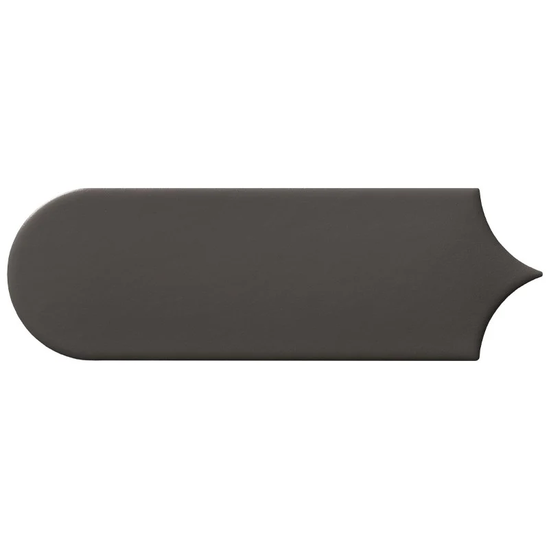 Wandtegel Natucer FAN Dark Mat 7.2×19.5 cm (doosinhoud 0.48 m2)