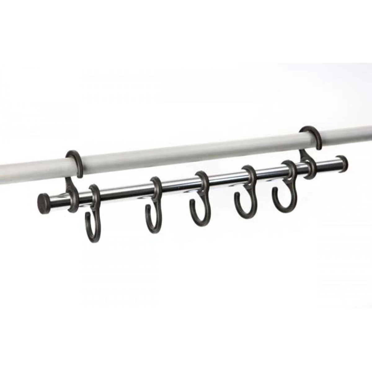 BC Kapstok Compact 7 Haaks Aluminium