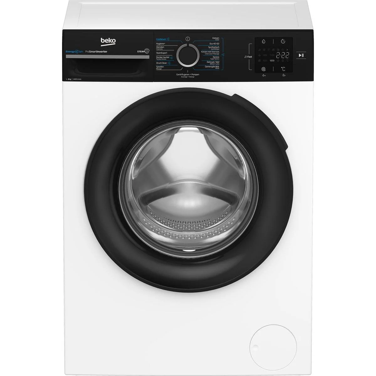 Beko BM3WFT3841B – Wasmachine – 8 Kg