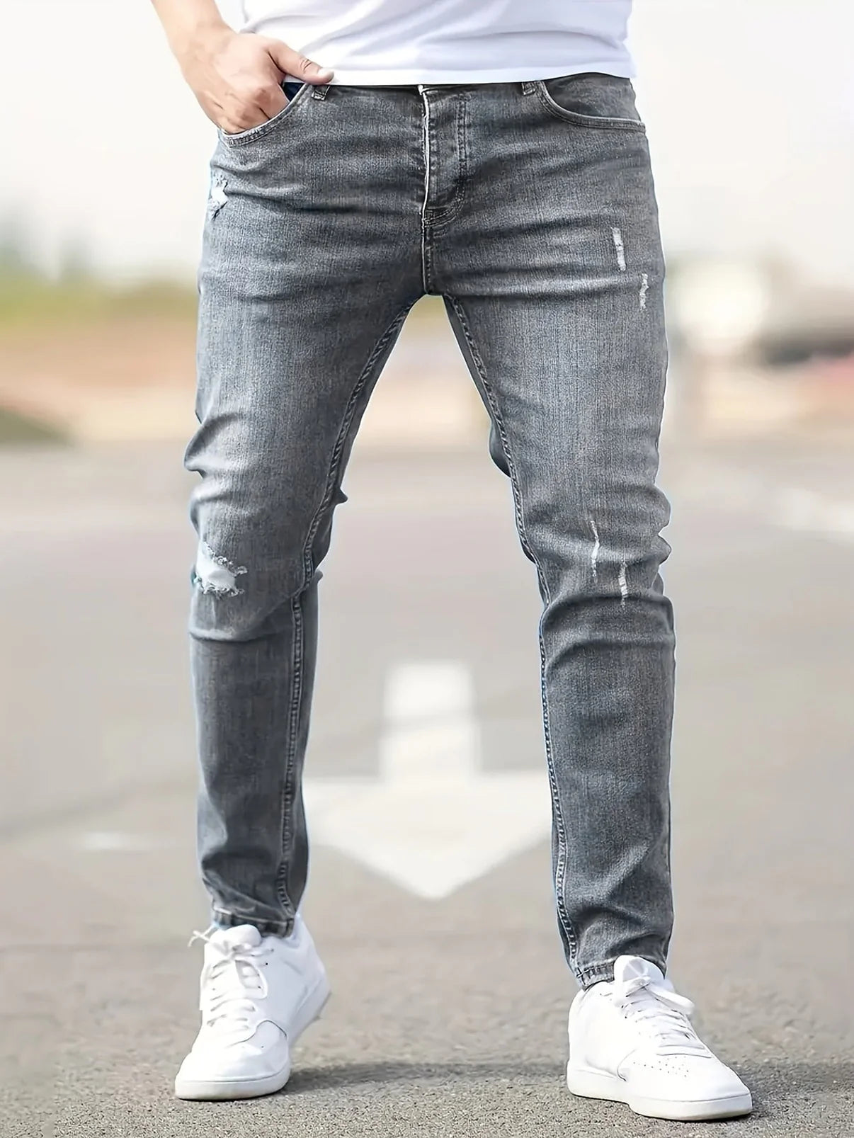 Trendy Slim Fit Denim Jeans Voor Mannen – Charley