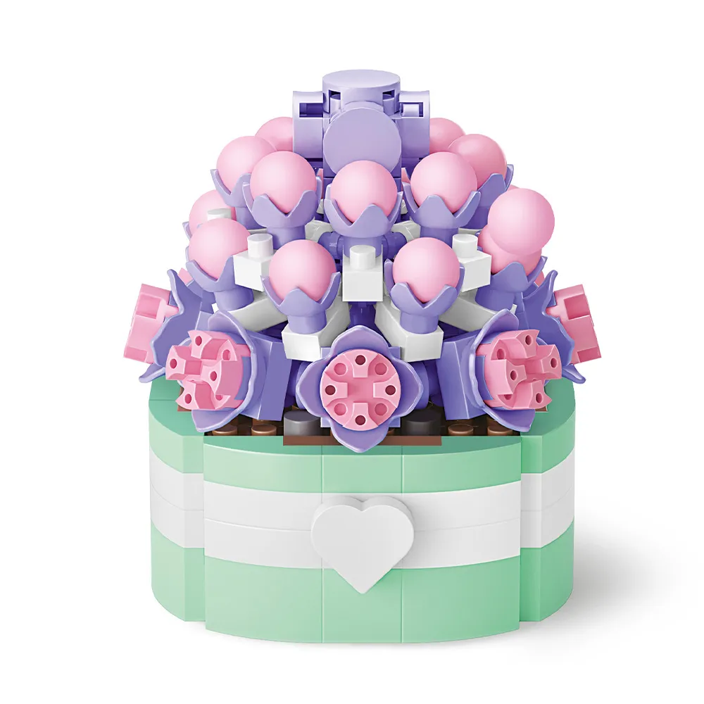 Mini Brick Garden – Paarse Vetplant