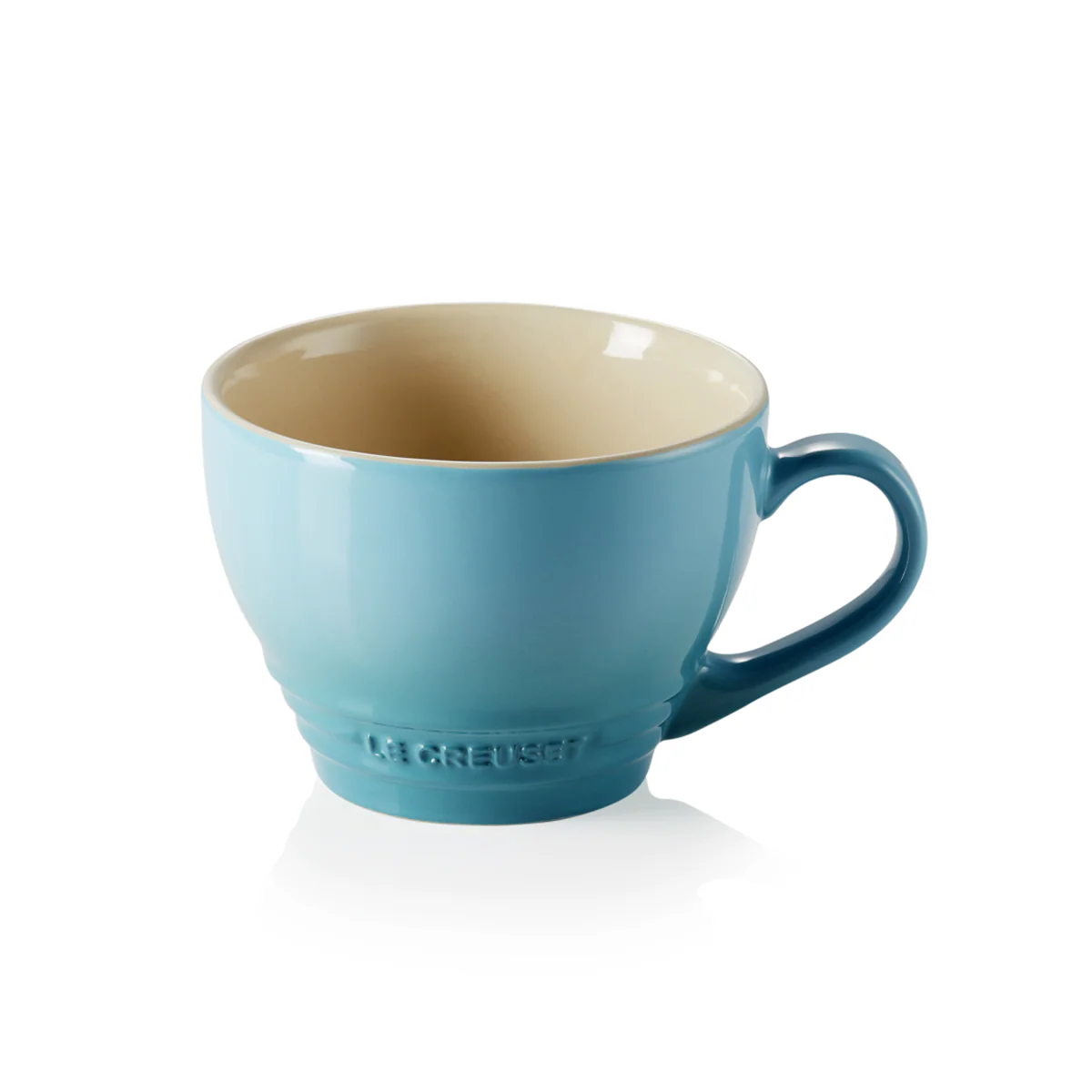 Le Creuset grote mok 0,40 L – caraïbisch blauw