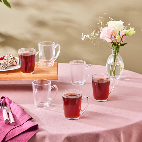 Karaca Edna 6-delige Theeglas Set