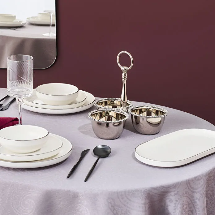 Karaca Home Majesty 3-delige Snackkom Set