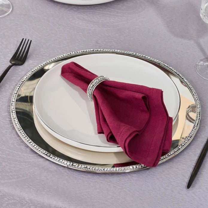 Karaca Home Majesty 4-delige Servetringen