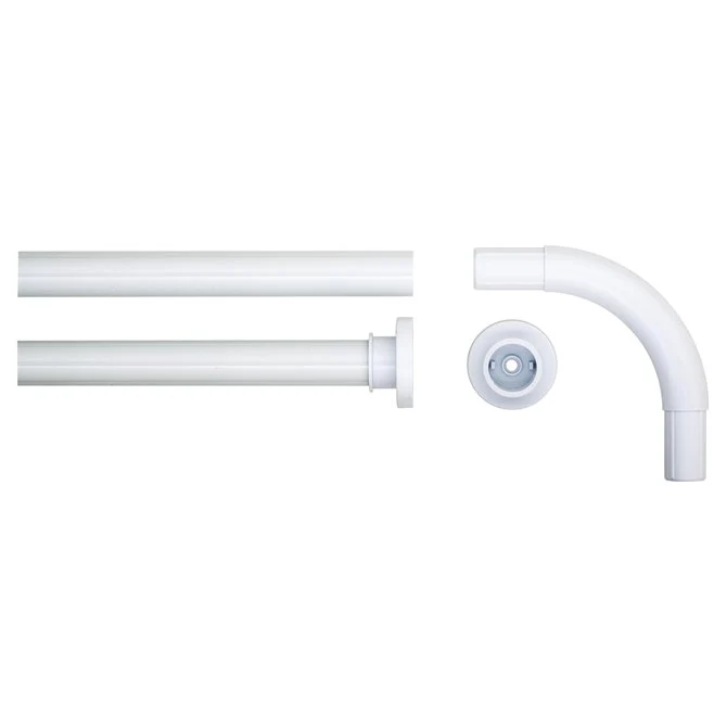 Seallux hoekstang 28mm 90/90 wit