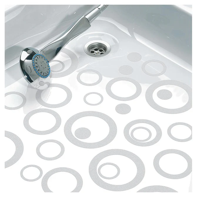 Waterrings Antislip Stickers Transparant – 6 stuks