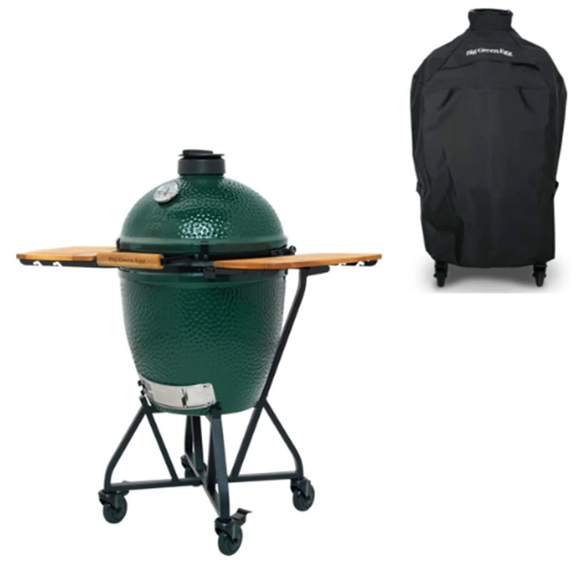 Big Green Egg Medium – Met Integrated Nest, Zijtafels & Hoes