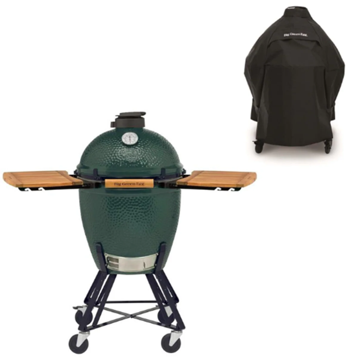 Big Green Egg Large Kamado BBQ Ø46 cm Groen Compleet