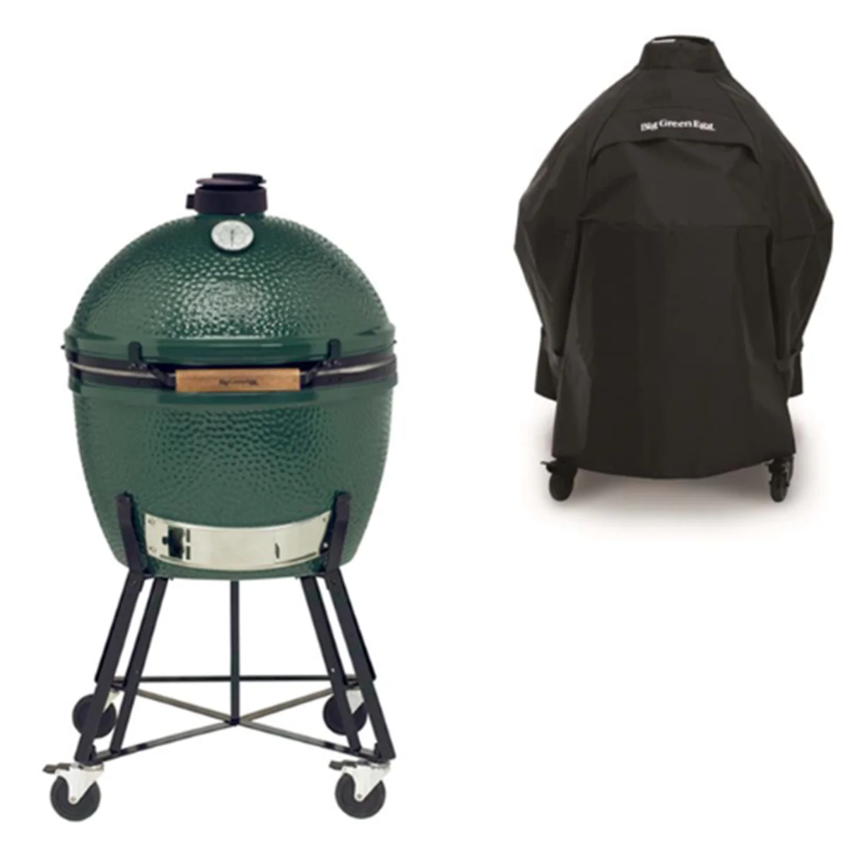 Big Green Egg XLarge Kamado BBQ Ø61 cm Groen met Onderstel & Hoes
