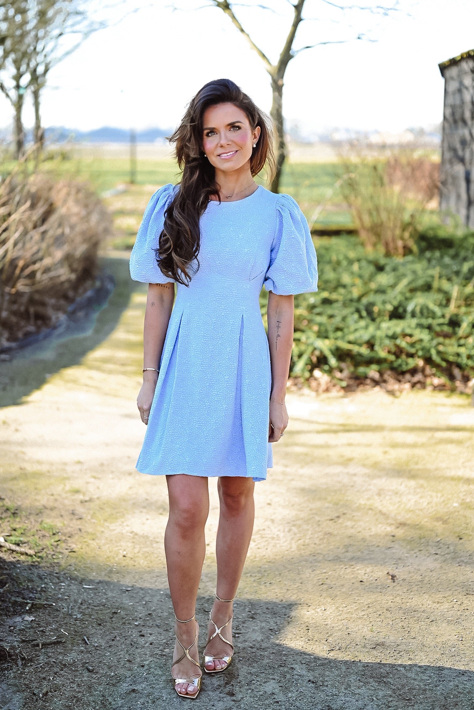 GODELIEVE JURK LIGHT BLUE