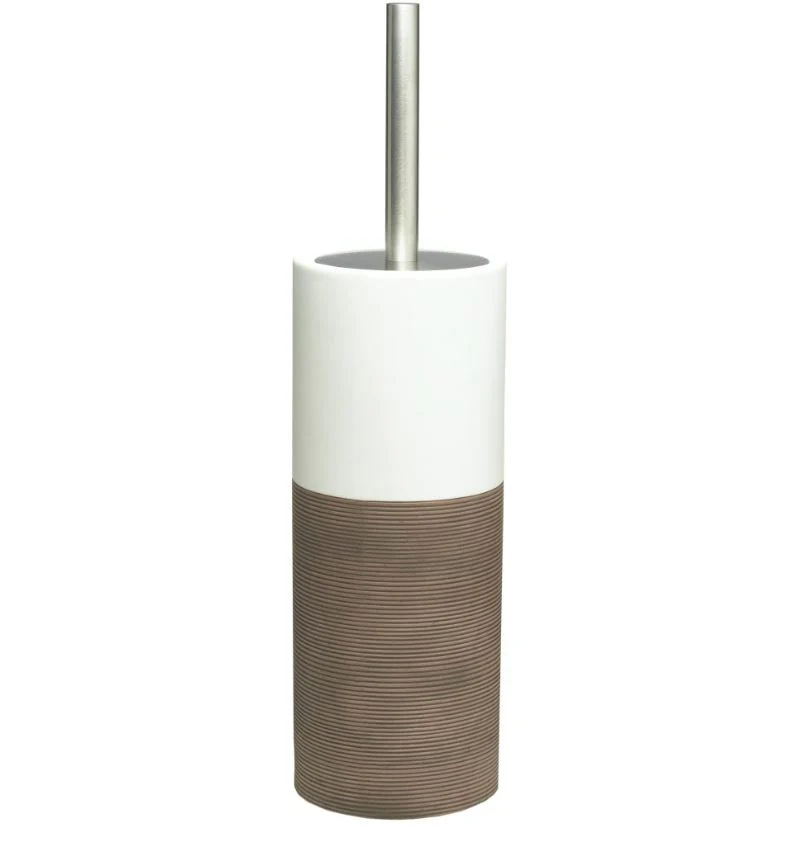 Sealskin Doppio Toiletborstel met Houder – Bruin
