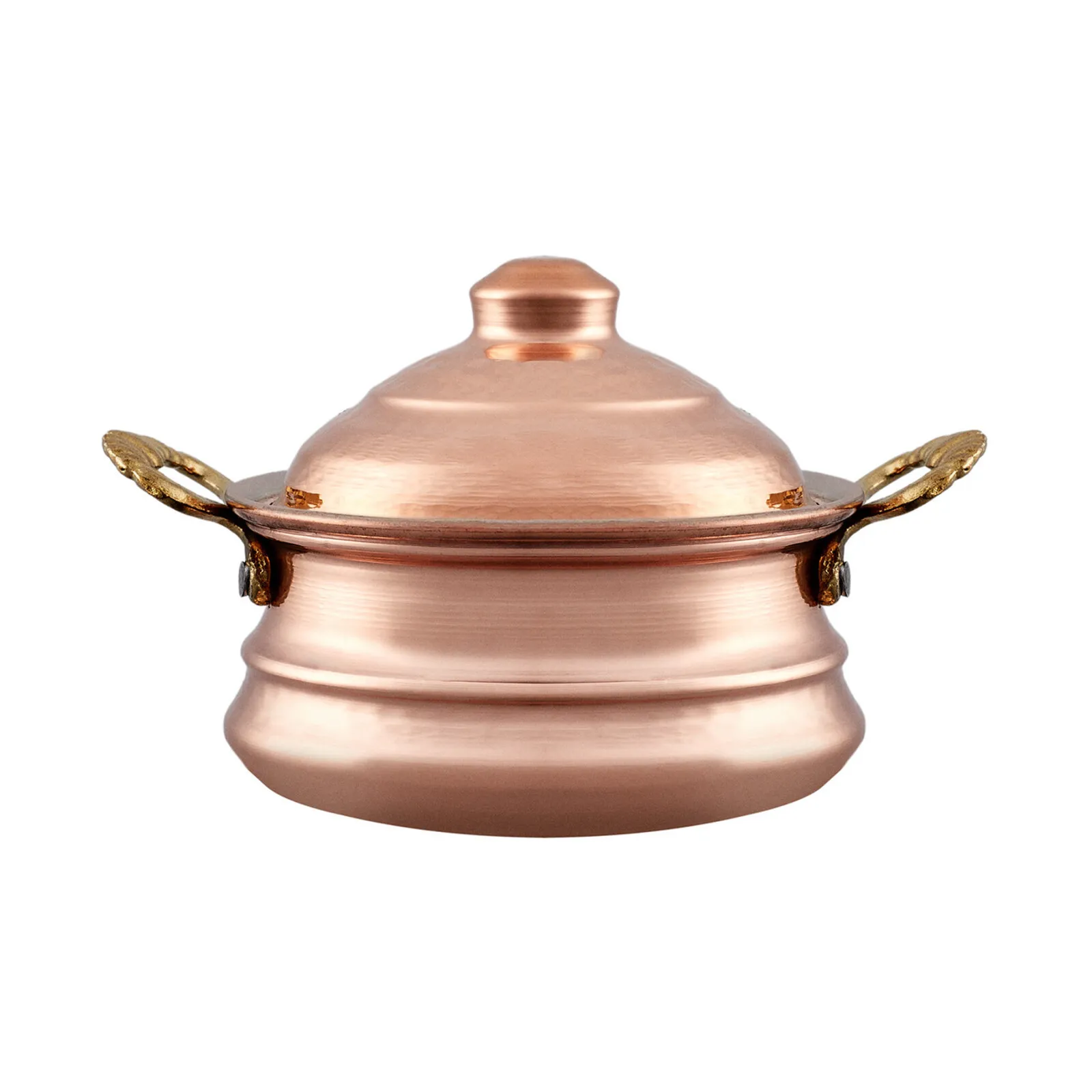 Karaca Alacahoyuk – koperen mini-stoofpan 8 cm