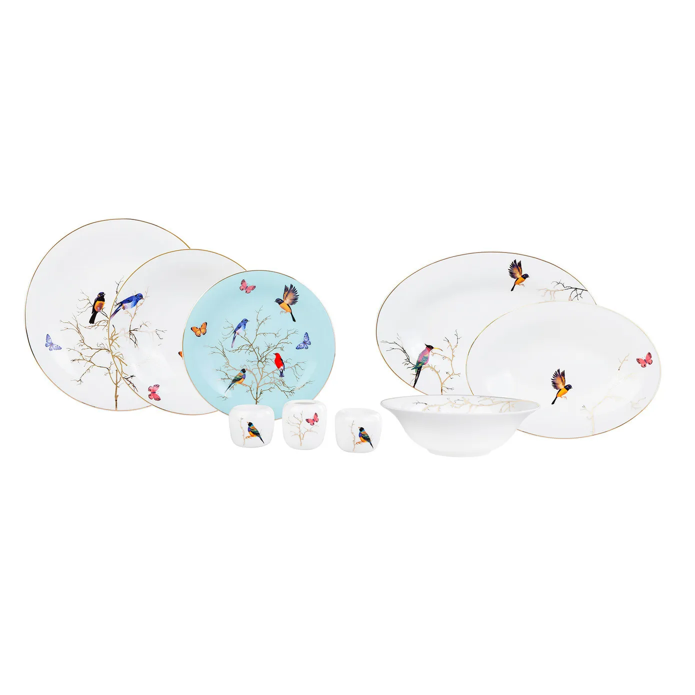 Karaca Fine Pearl Grace Mint – 58-delige parelserviesset voor 12 personen