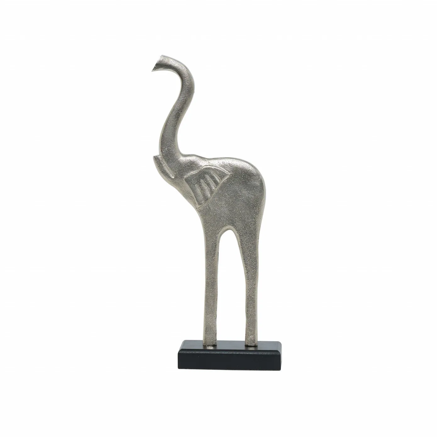 Karaca Home Morrocan Olifant Figuur Zilver 15,5×6,5×39 cm