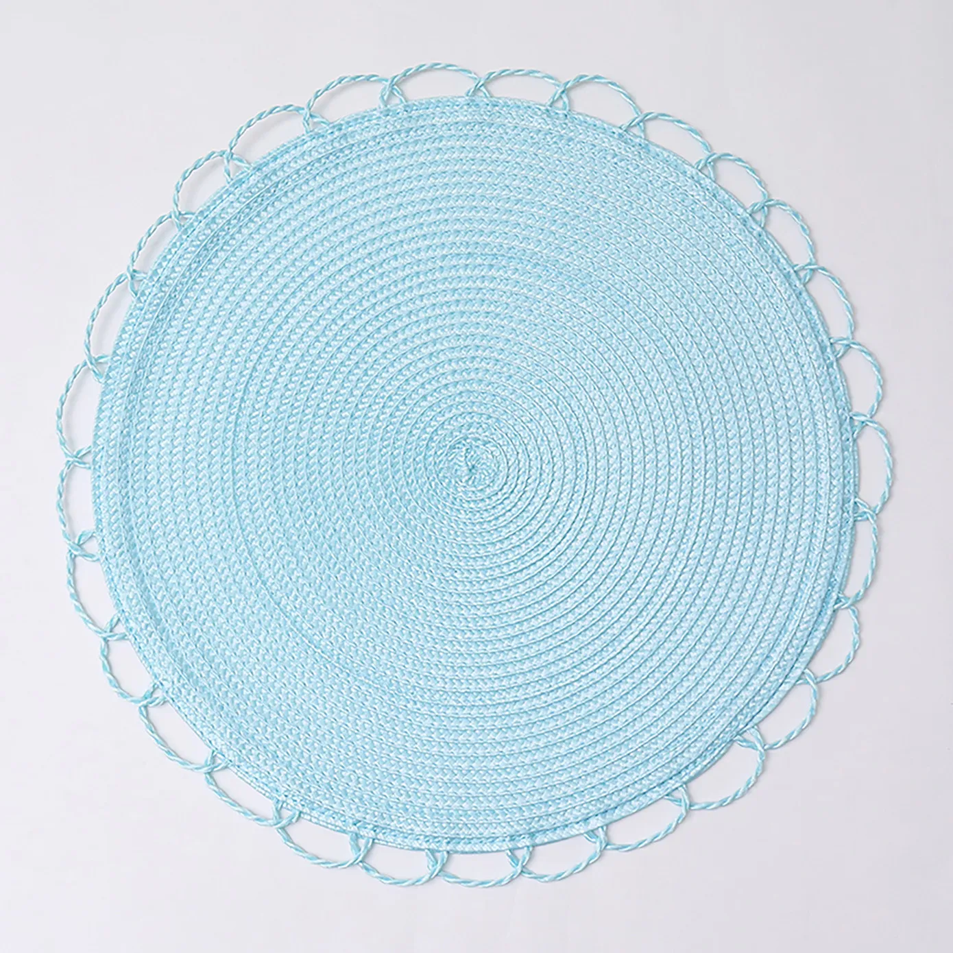 SERA WOVEN 2’Lİ AMERİKAN SERVİS 38CM MAVİ