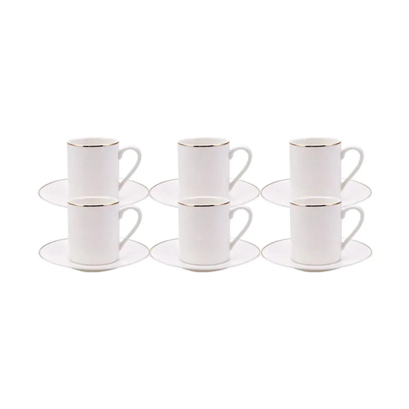 Karaca Elda 12-delige koffiekopjesset voor 6 personen