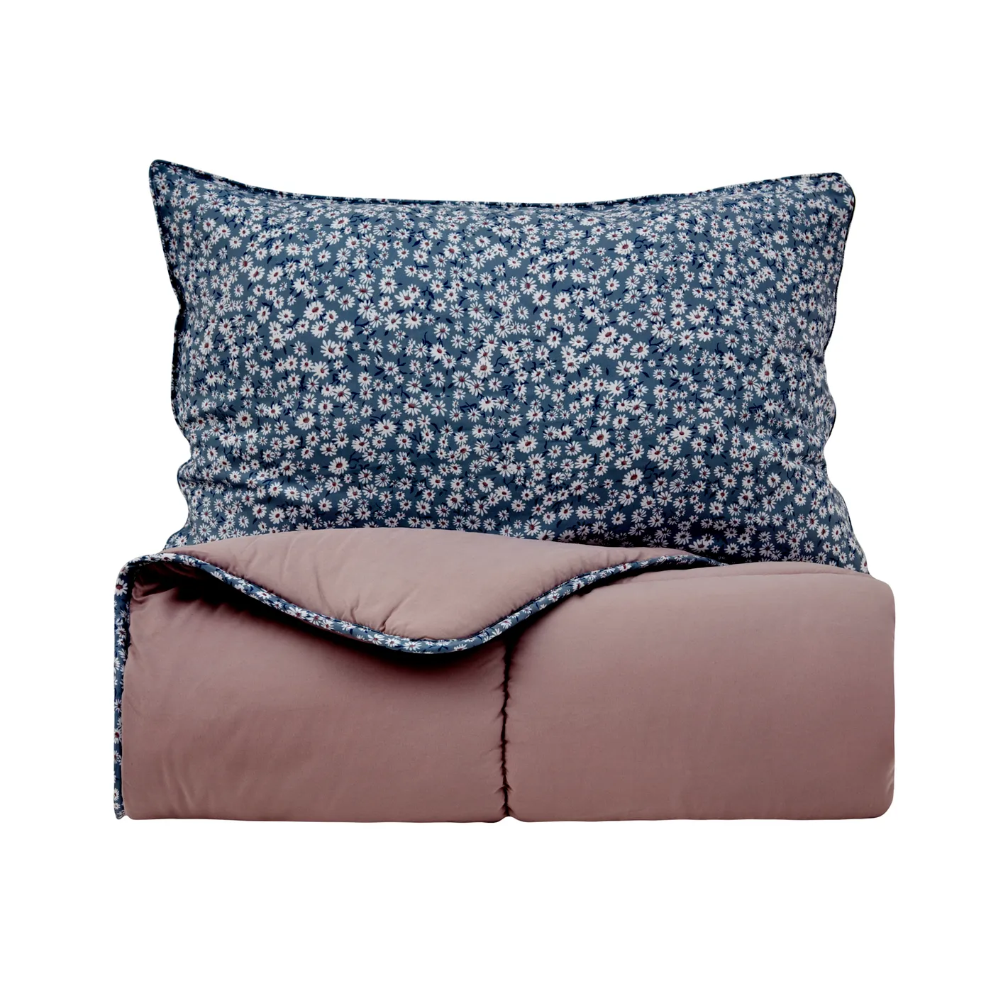 Karaca Dexie Tweepersoons Dekbedovertrekset, Roze, 200×200, 50×70 cm