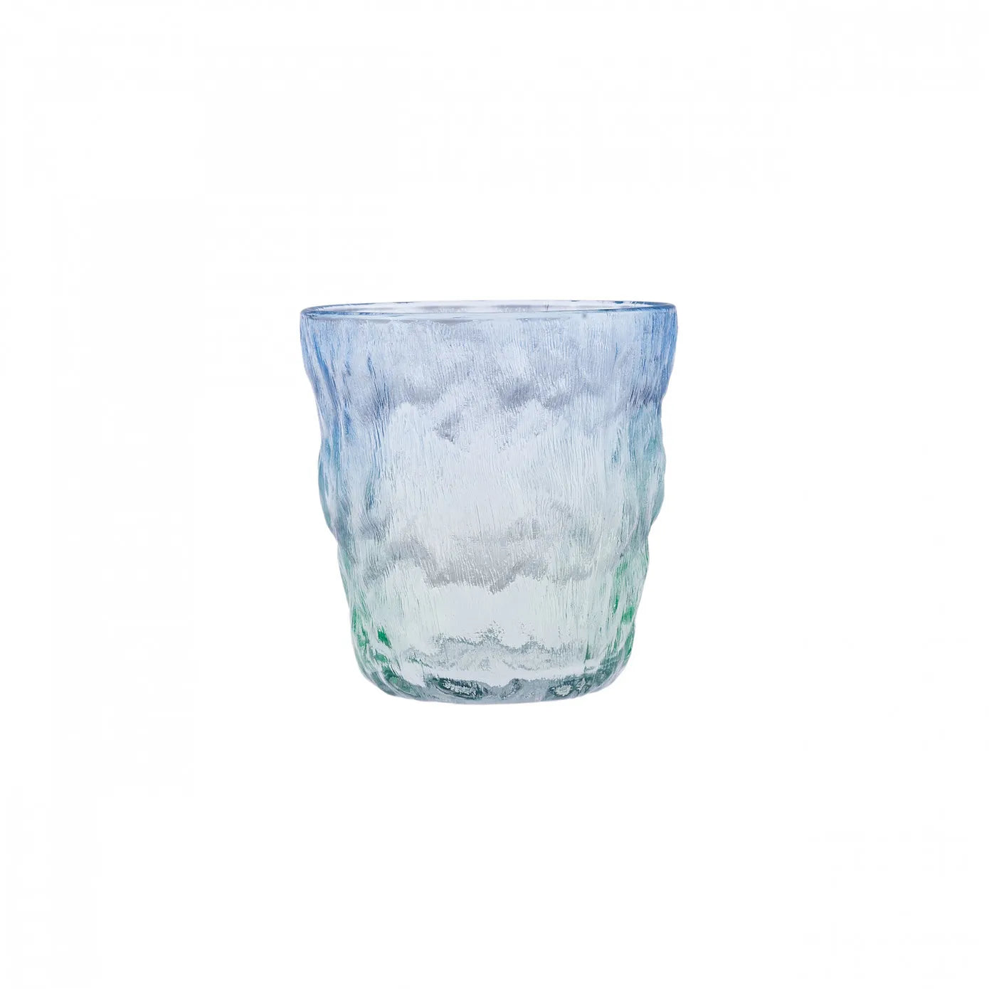 Karaca Gletsjer Waterglas, Blauw Groen, 287 ml