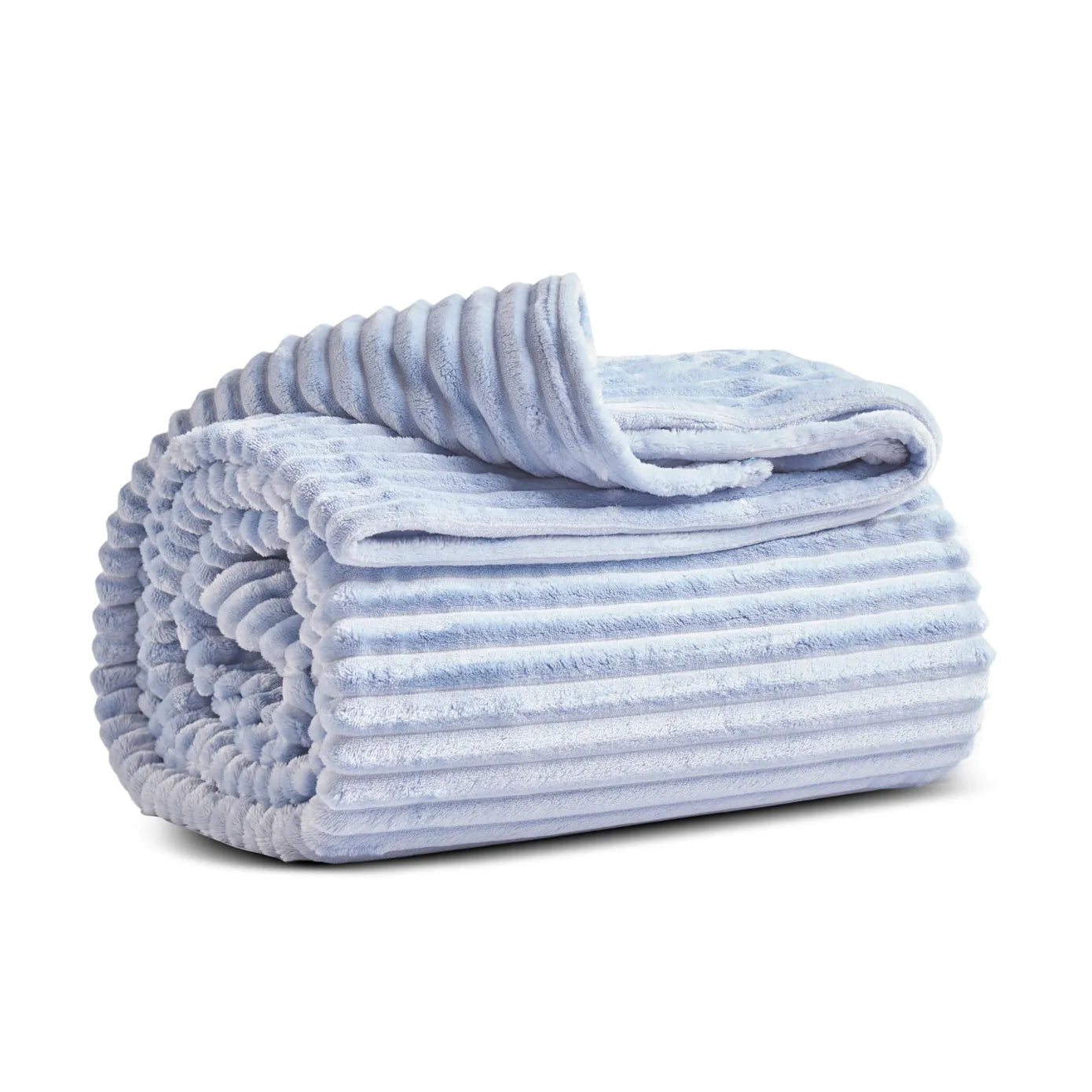 Karaca Ruby Stripe Wellsoft Eenpersoons Deken, Blauw