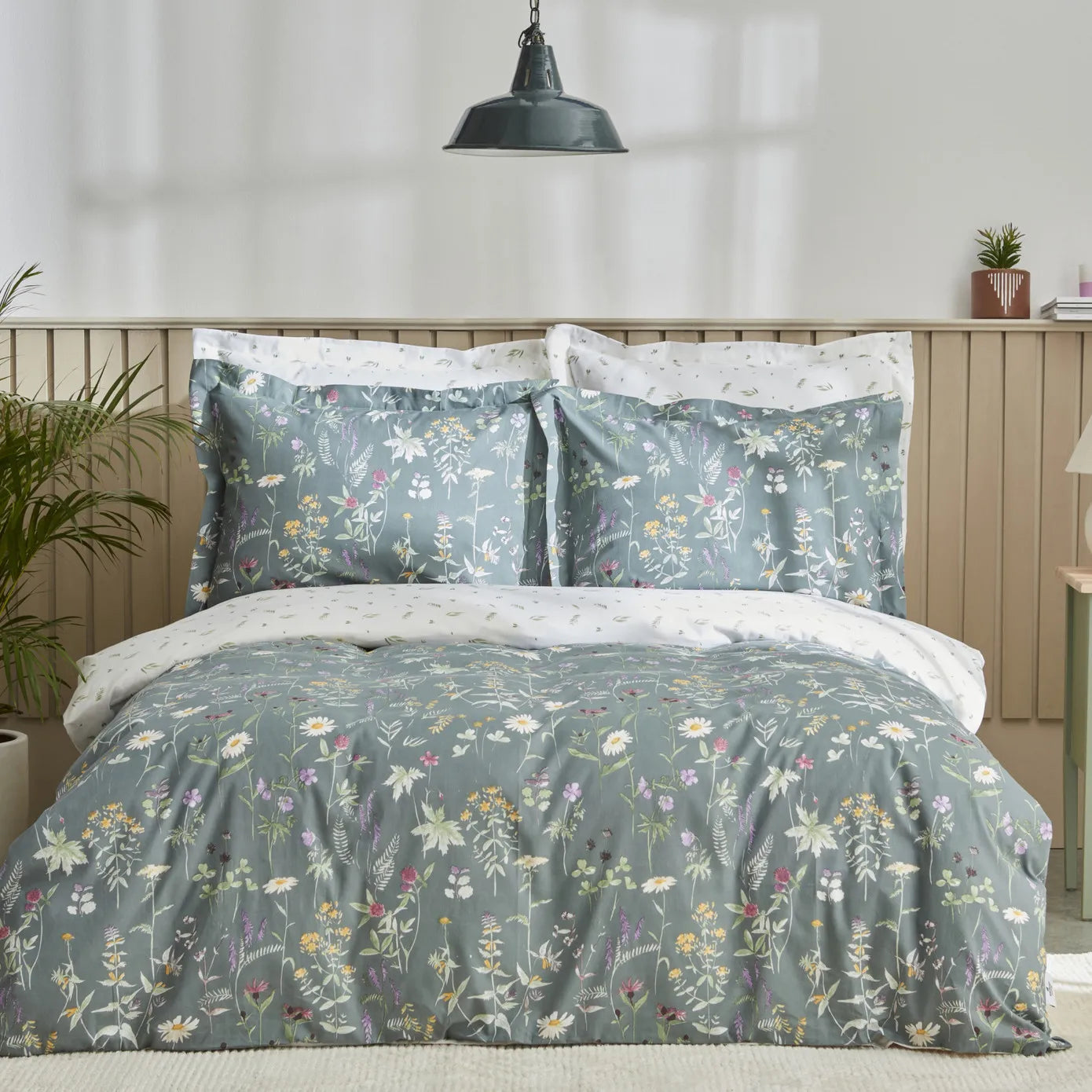 Karaca Home Evergreen Eenpersoons Dekbedset Groen