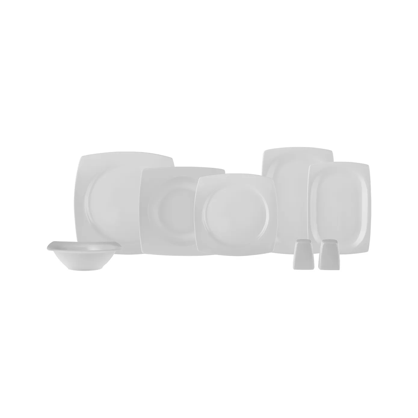 Karaca Jamie White 12-persoons Servies Set, 52-delig