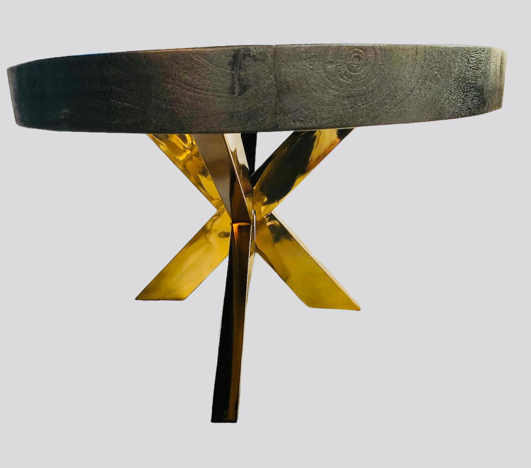 Visgraat salontafel ovaal 130cm G