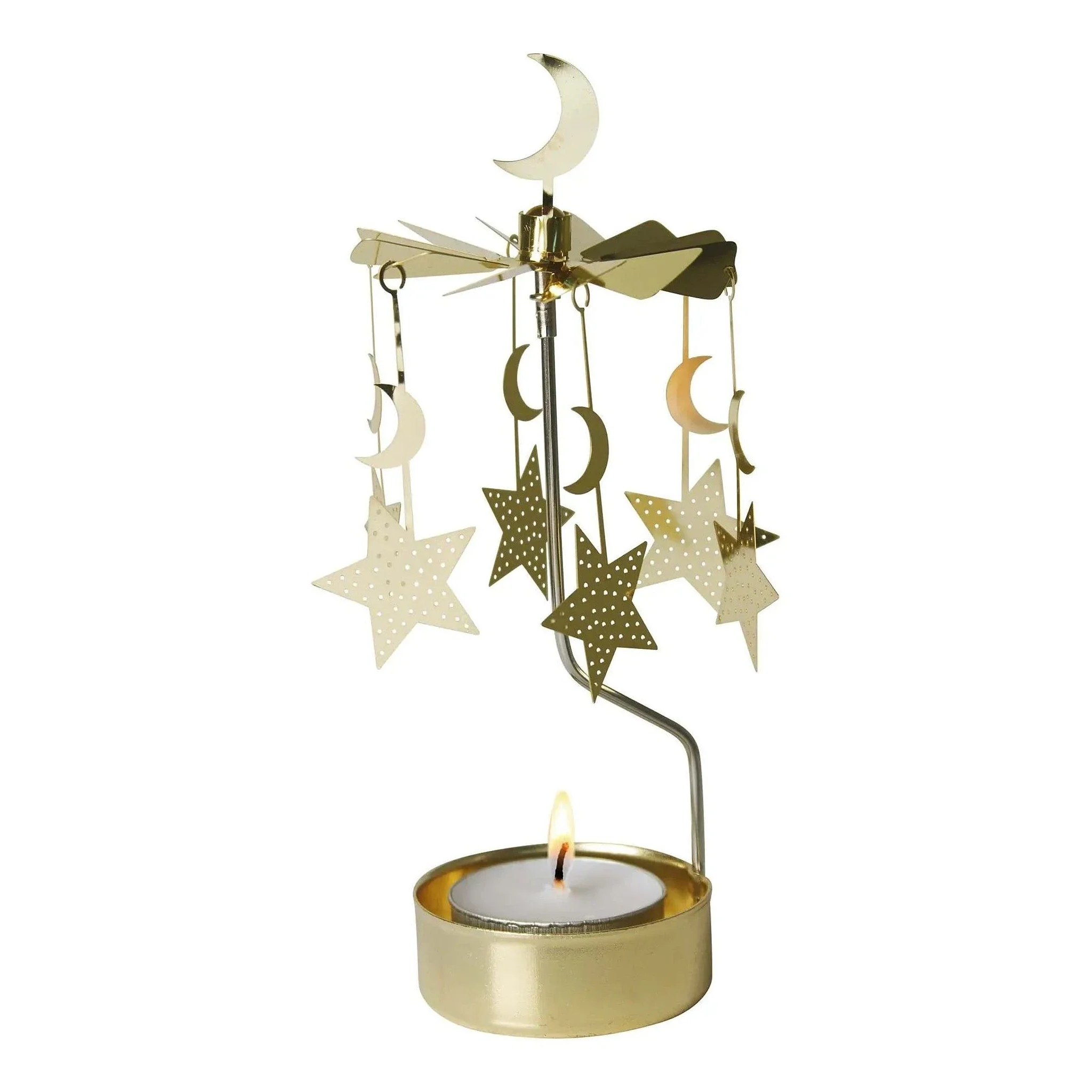 Theelichthouder Carrousel – Moon & Stars