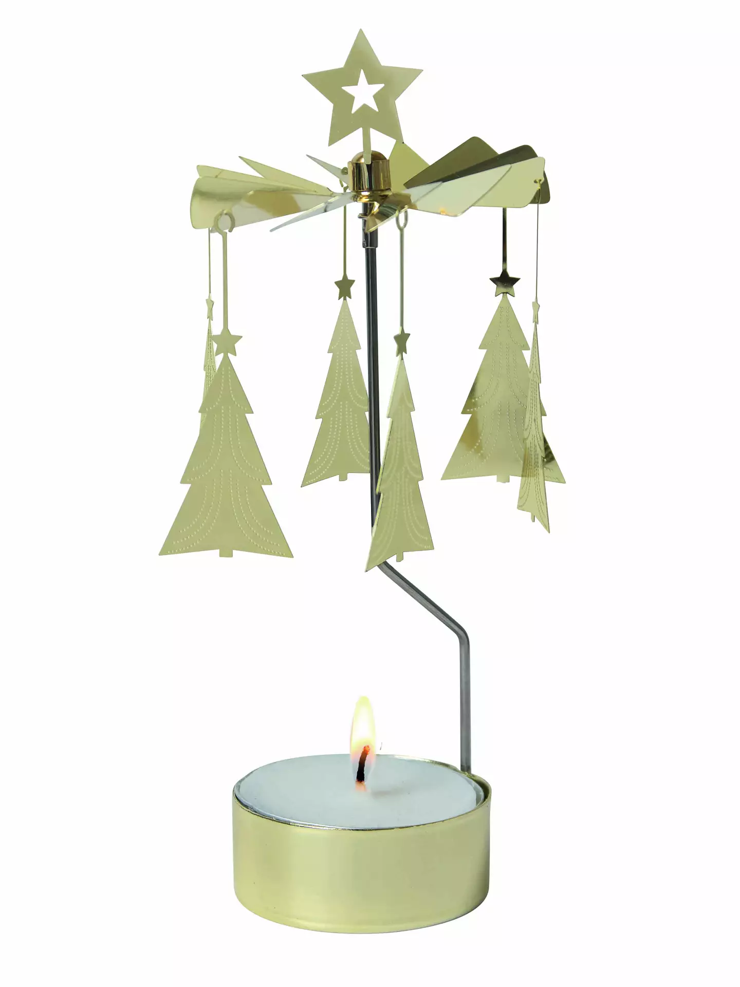 Theelichthouder Carrousel – Kerstboom
