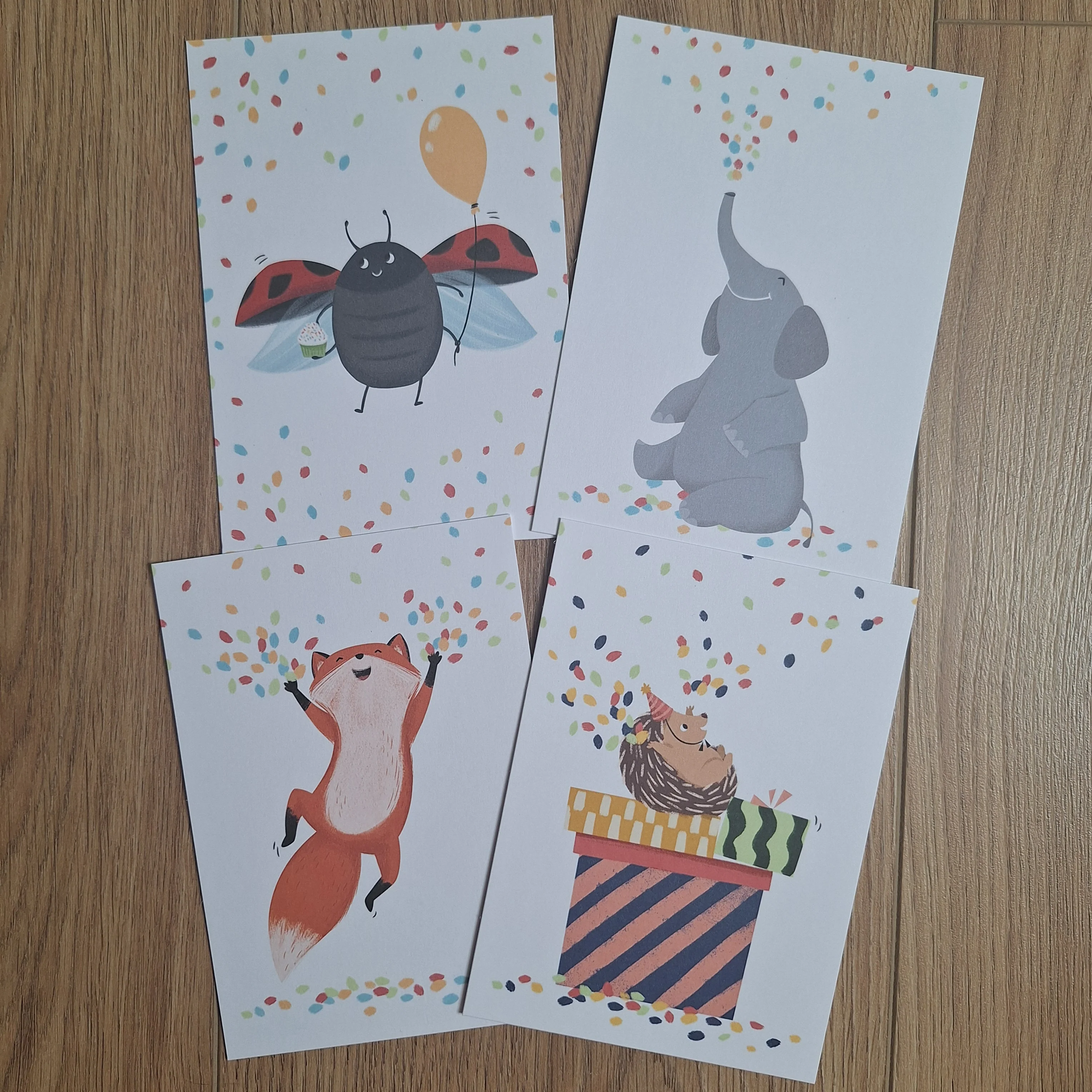 Confetti – kaartenset
