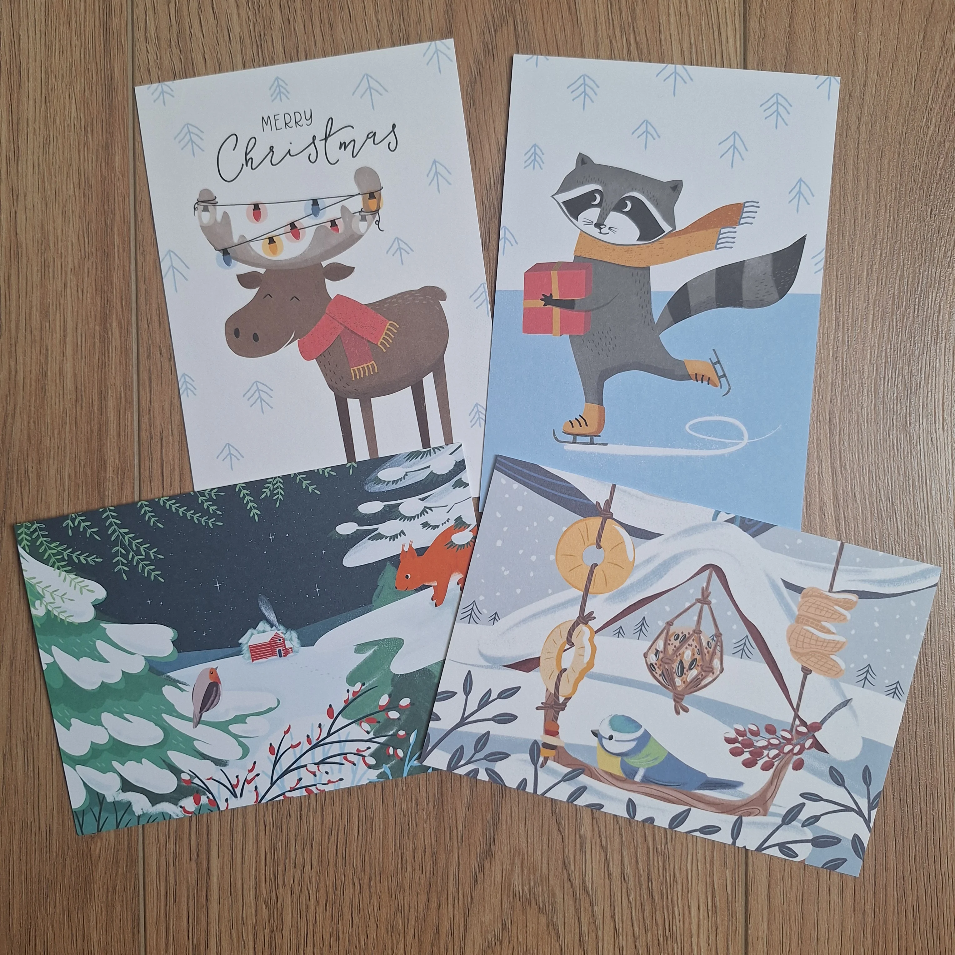 Feestdagen – kerstkaartenset