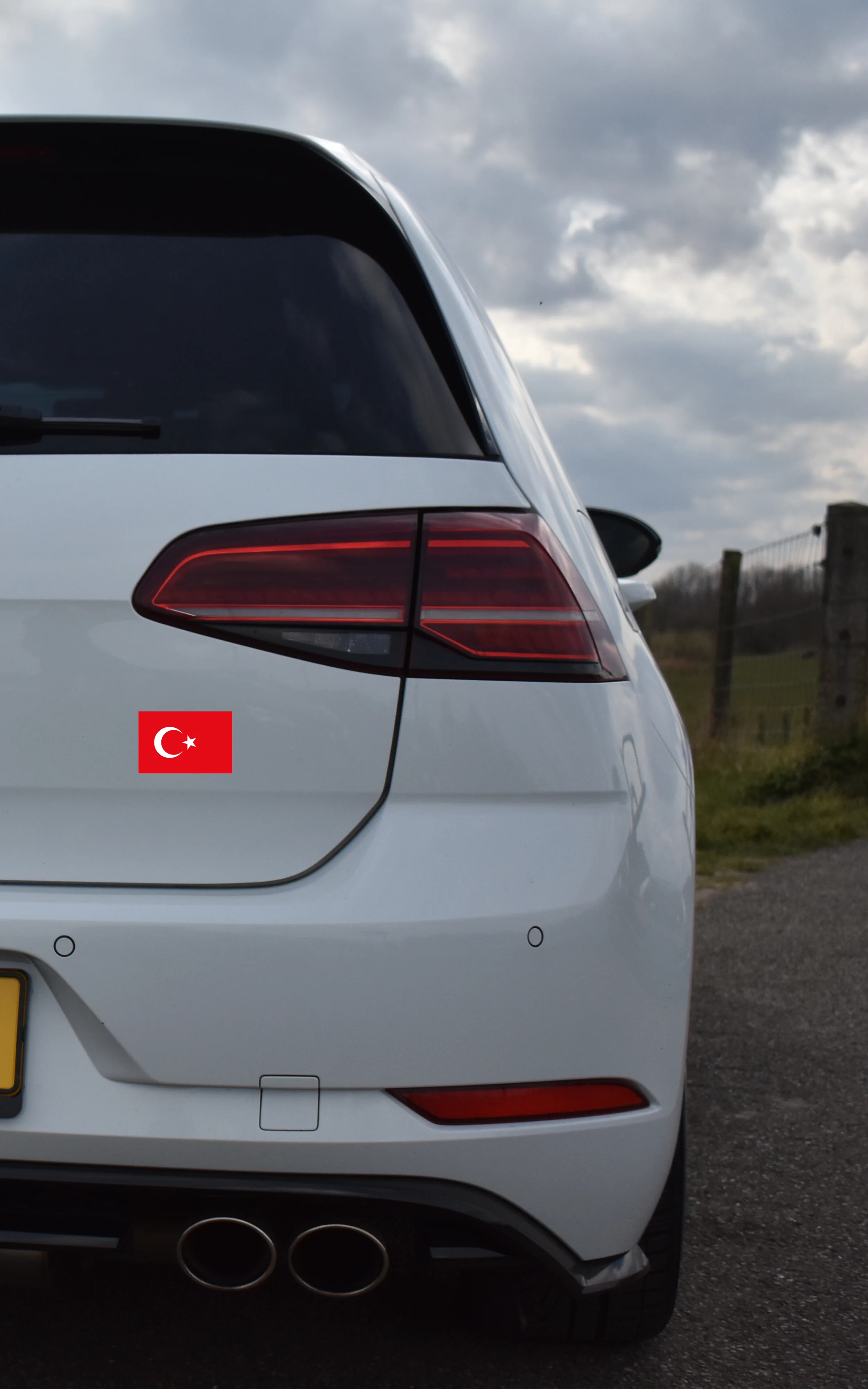 Turkije autosticker