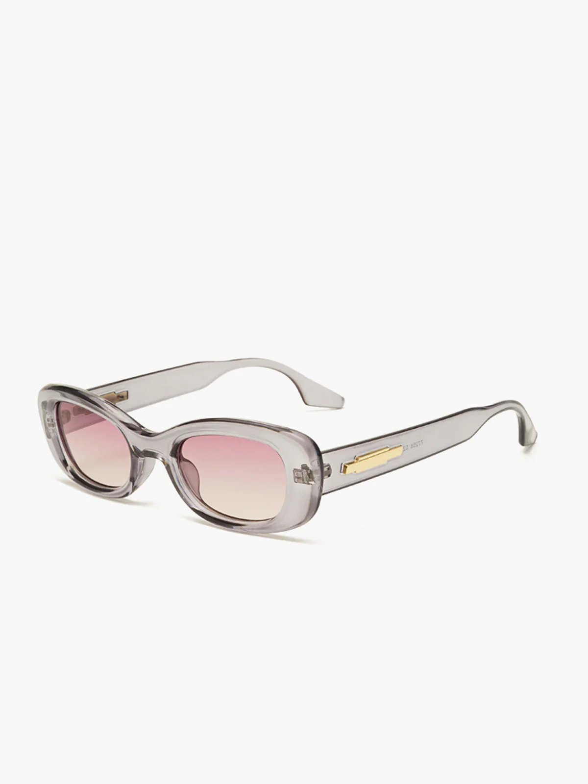 Crystal Transparante Zonnebril Dames