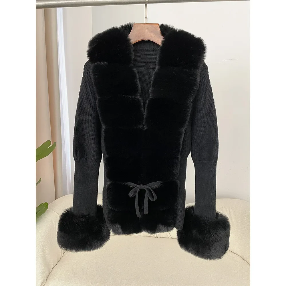 Warme Dames Winterjas Met Kraag Van Imitatiebont – Jasmin