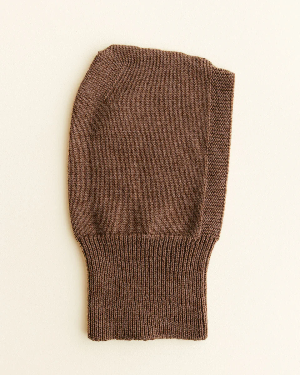 Balaclava – 100% extra fine Italiaanse merino wol – HVID