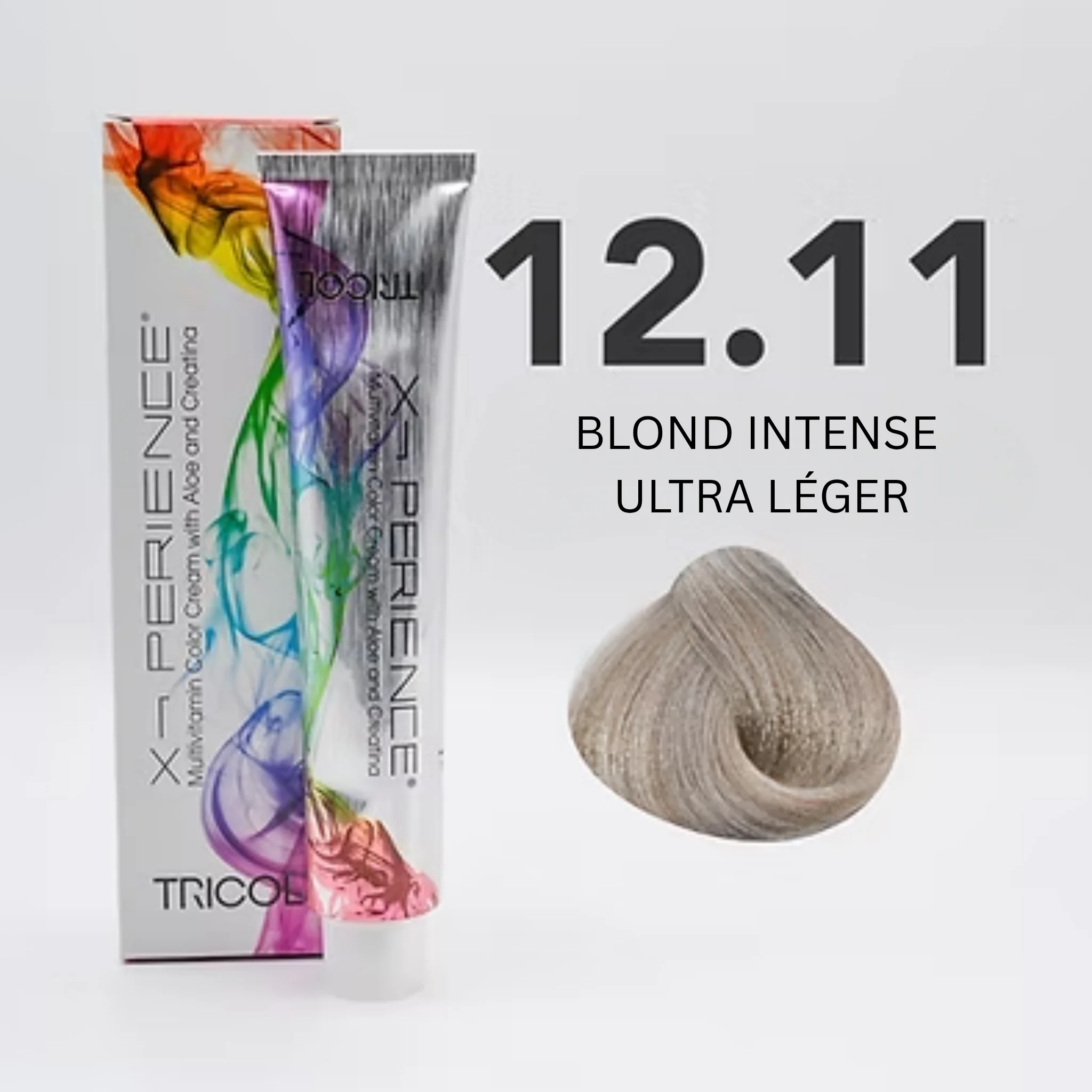 Tricol Xperience – Permanente Haarverf – 12.11 – Intens Ultra Licht Blond – 100 ml