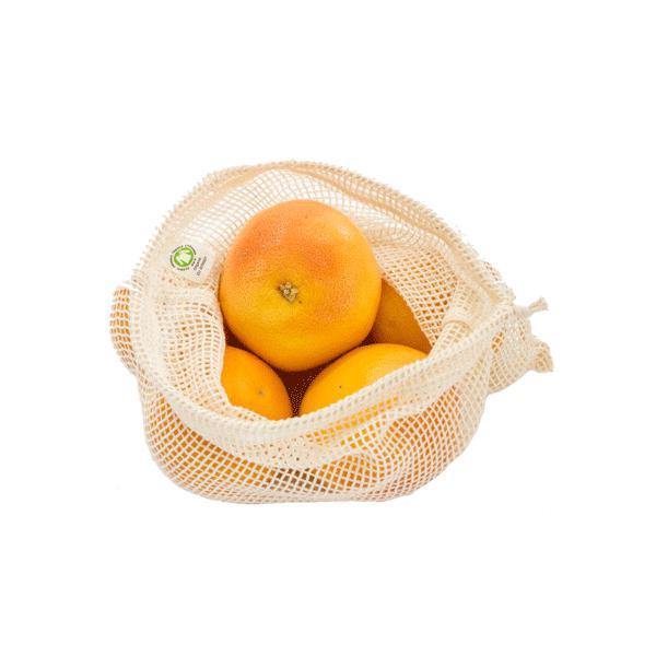 Groente- en Fruitzakje van Biologisch Katoen