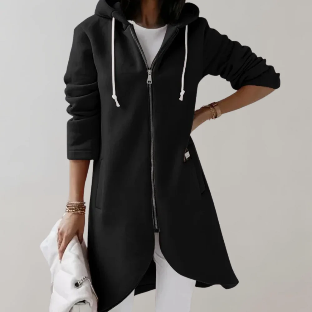 Anna – Modieus Damesvest Met Capuchon