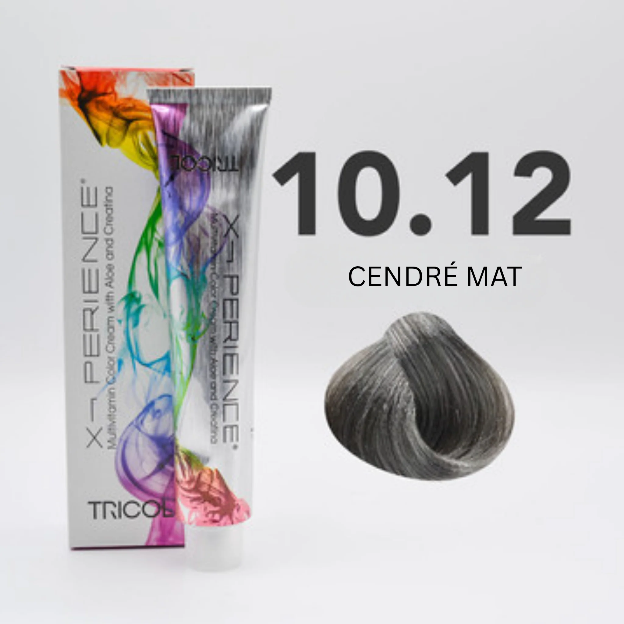 Tricol Xperience – Permanente Haarverf – 10.12 – As Mat – 100 ml