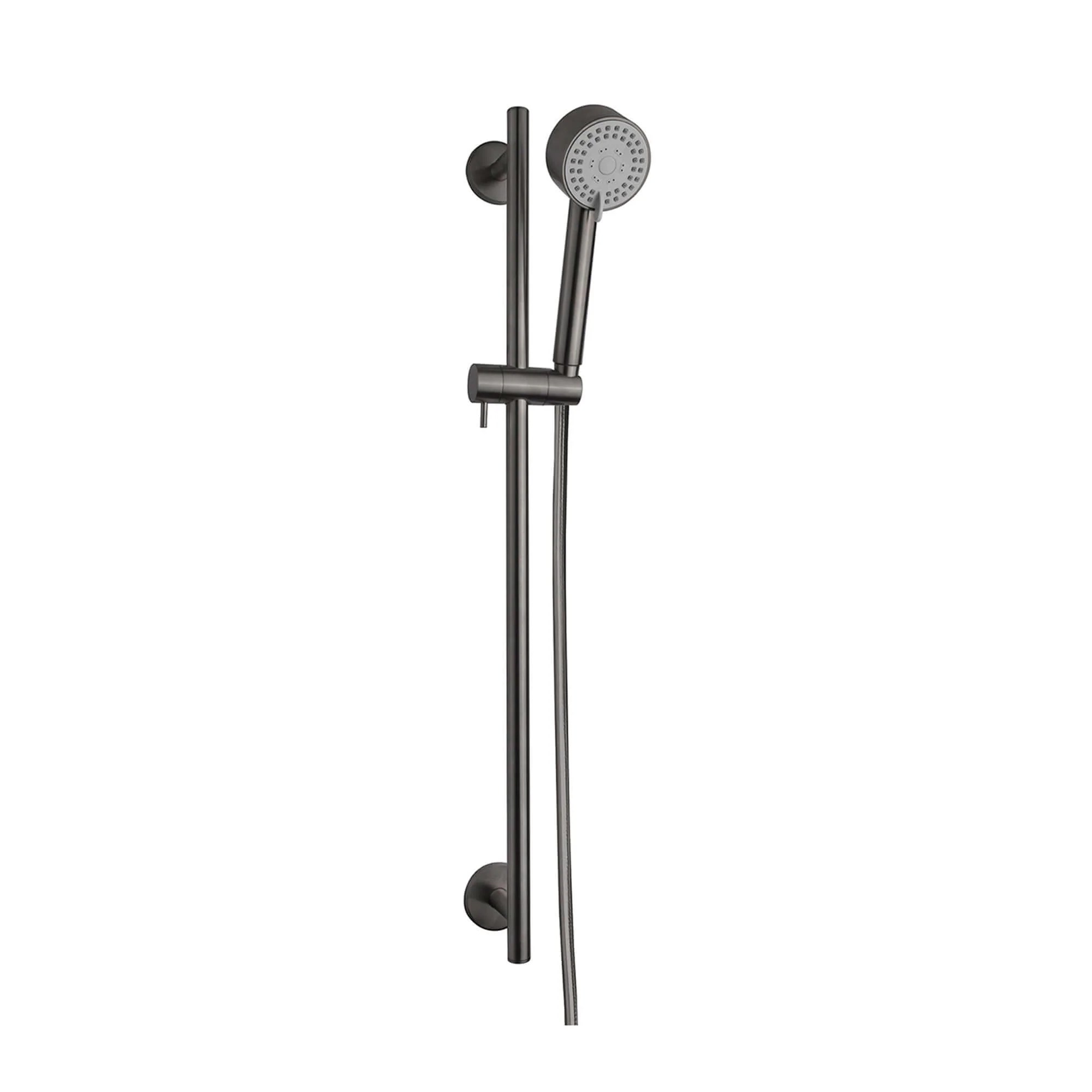Cadence Luxe Complete Schuifstangset Wiesbaden met Handdouche en Doucheslang in Gunmetal