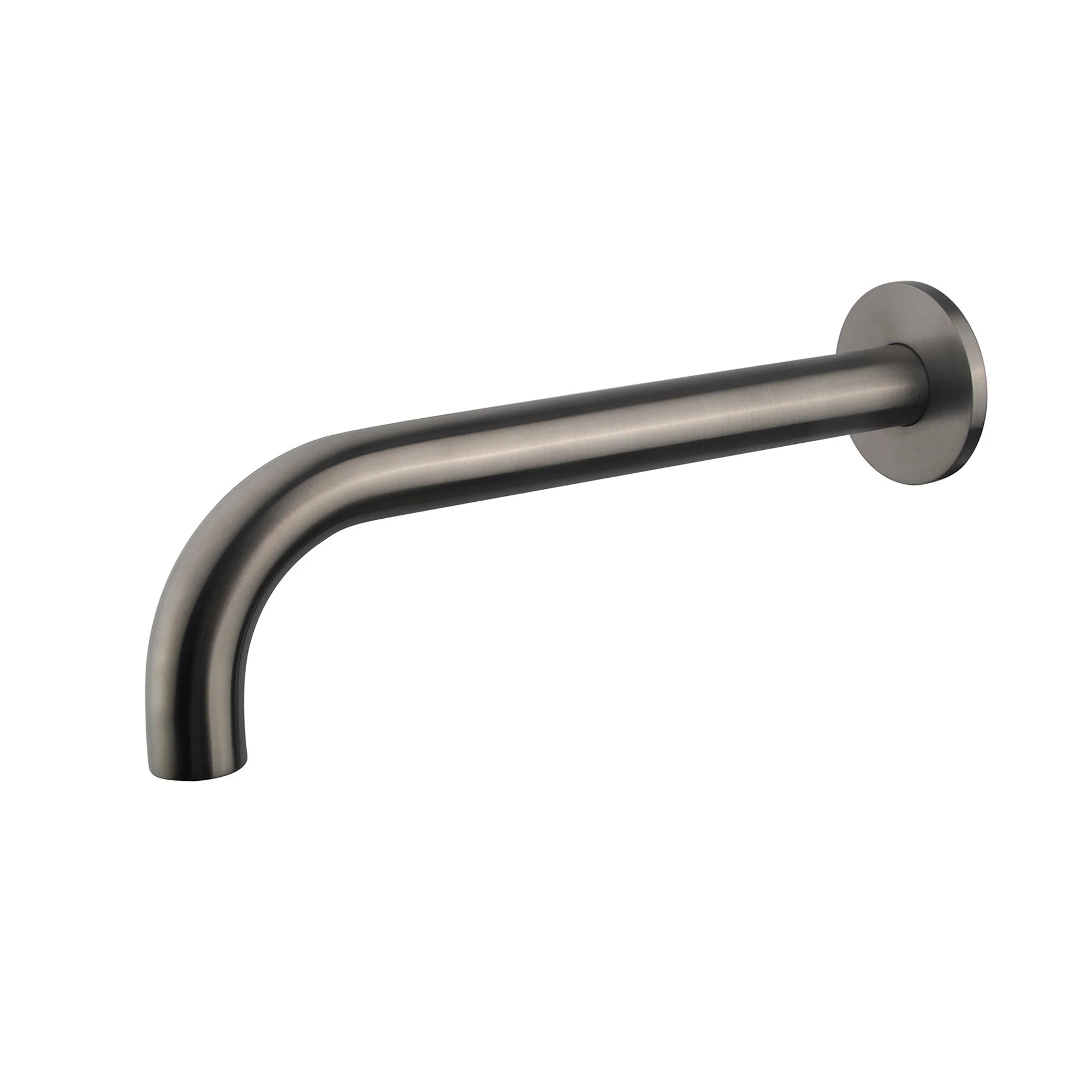Caral baduitloop rond 25 cm 1/2” gunmetal PVD
