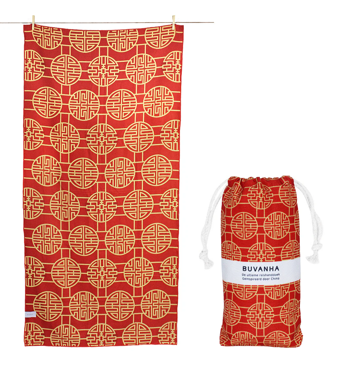 Buvanha Handdoek China Medium