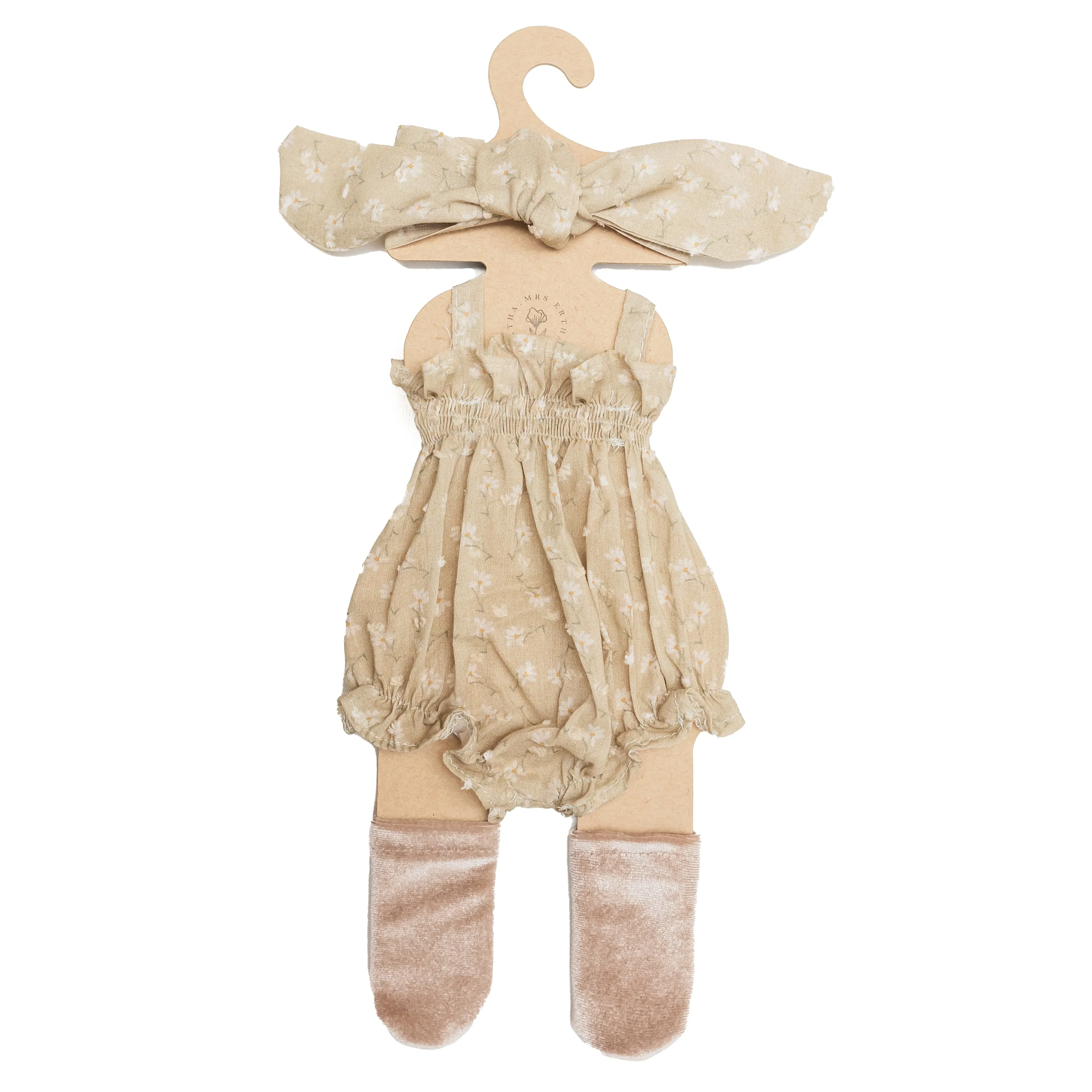 Poppenkleding – Biologisch katoen – Poppen 32-36 cm – Mrs Ertha