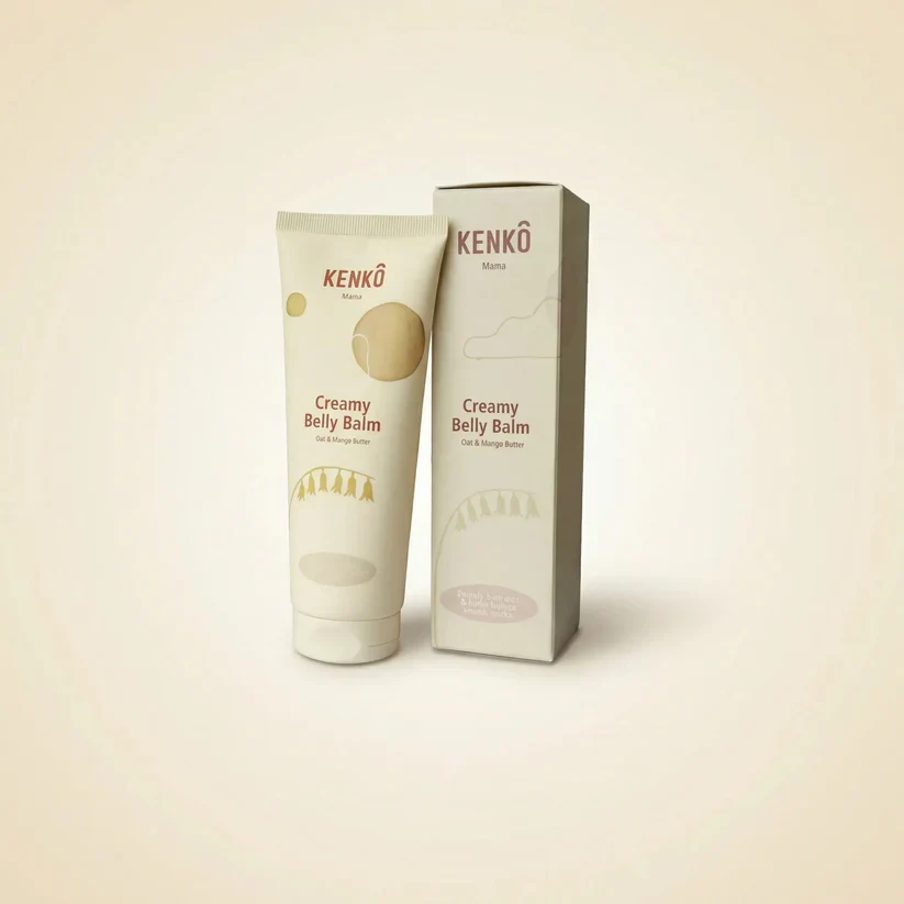 Creamy Belly Balm – Oat & Mangobutter – Zwangerschaps creme – Organic – Kenkô