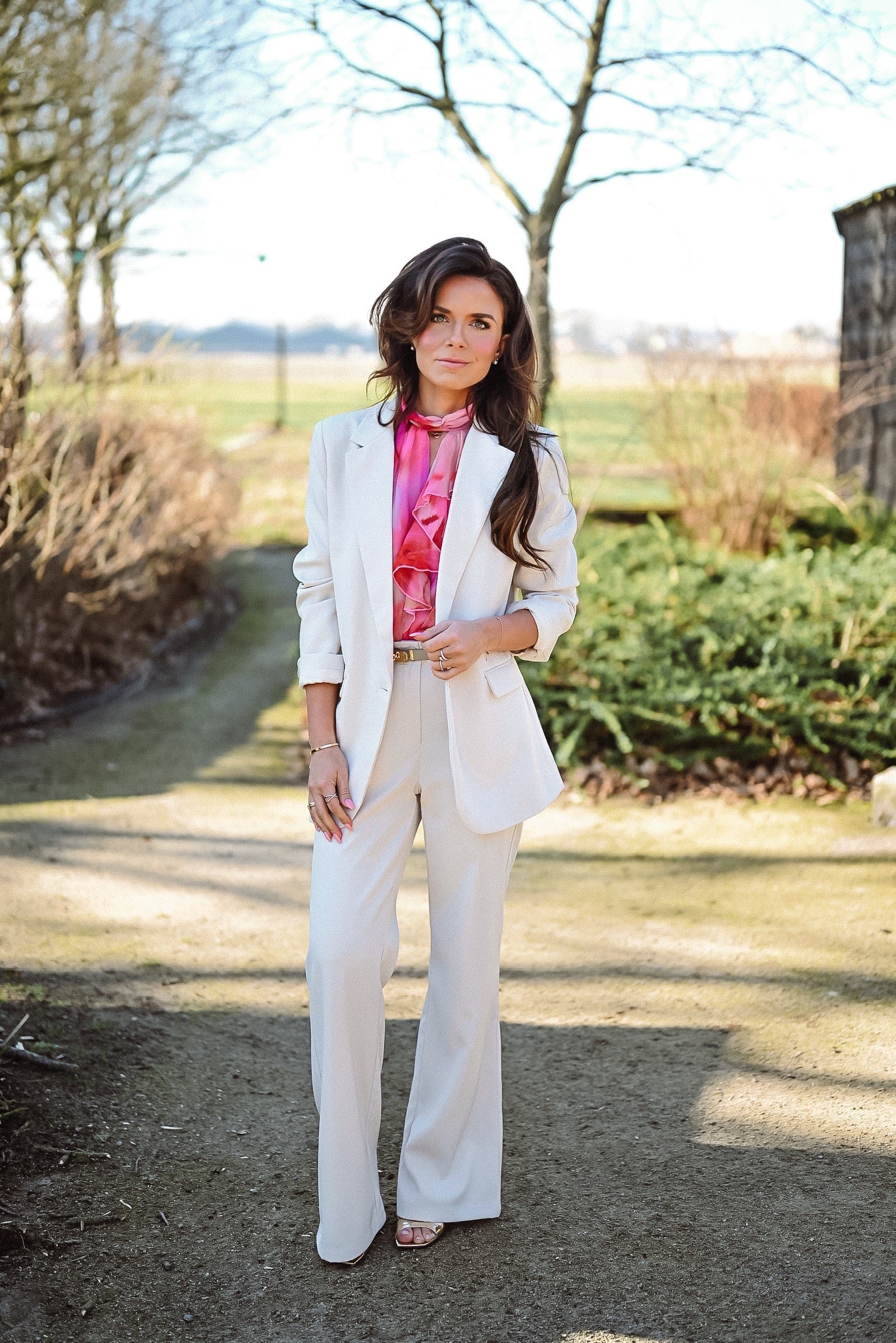 SOLANGE PANTALON OFF WHITE