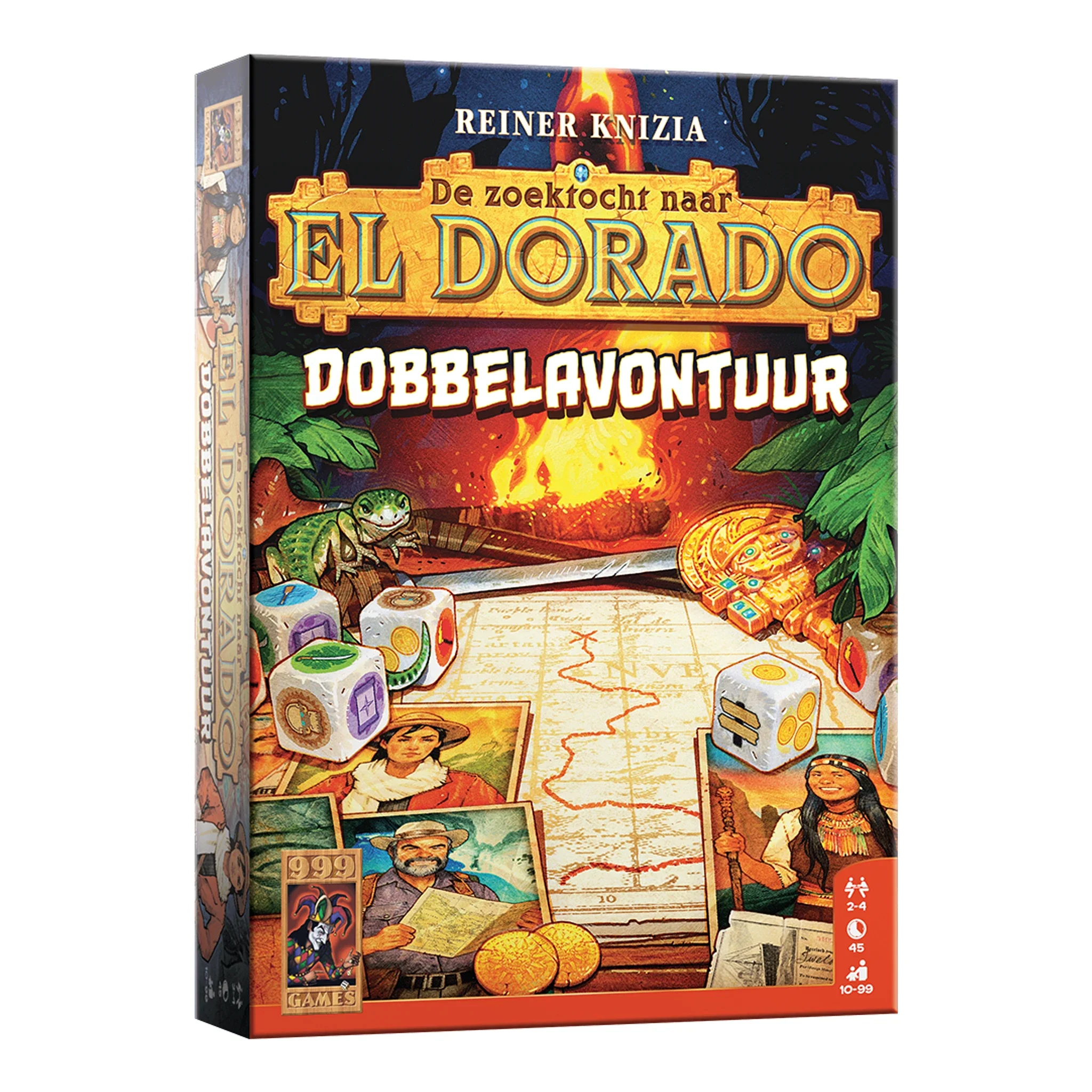 De Zoektocht naar El Dorado: Dobbelavontuur