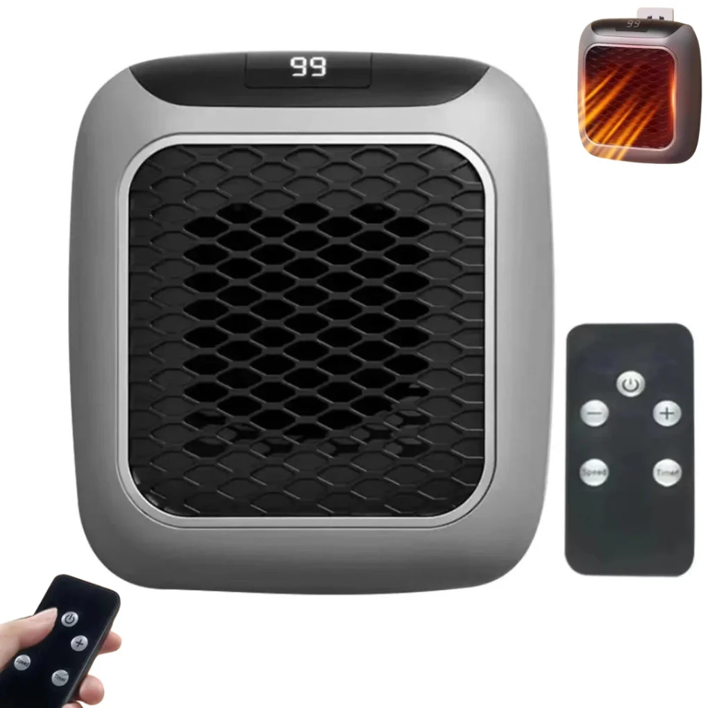 800W Mini draagbare elektrische kachel