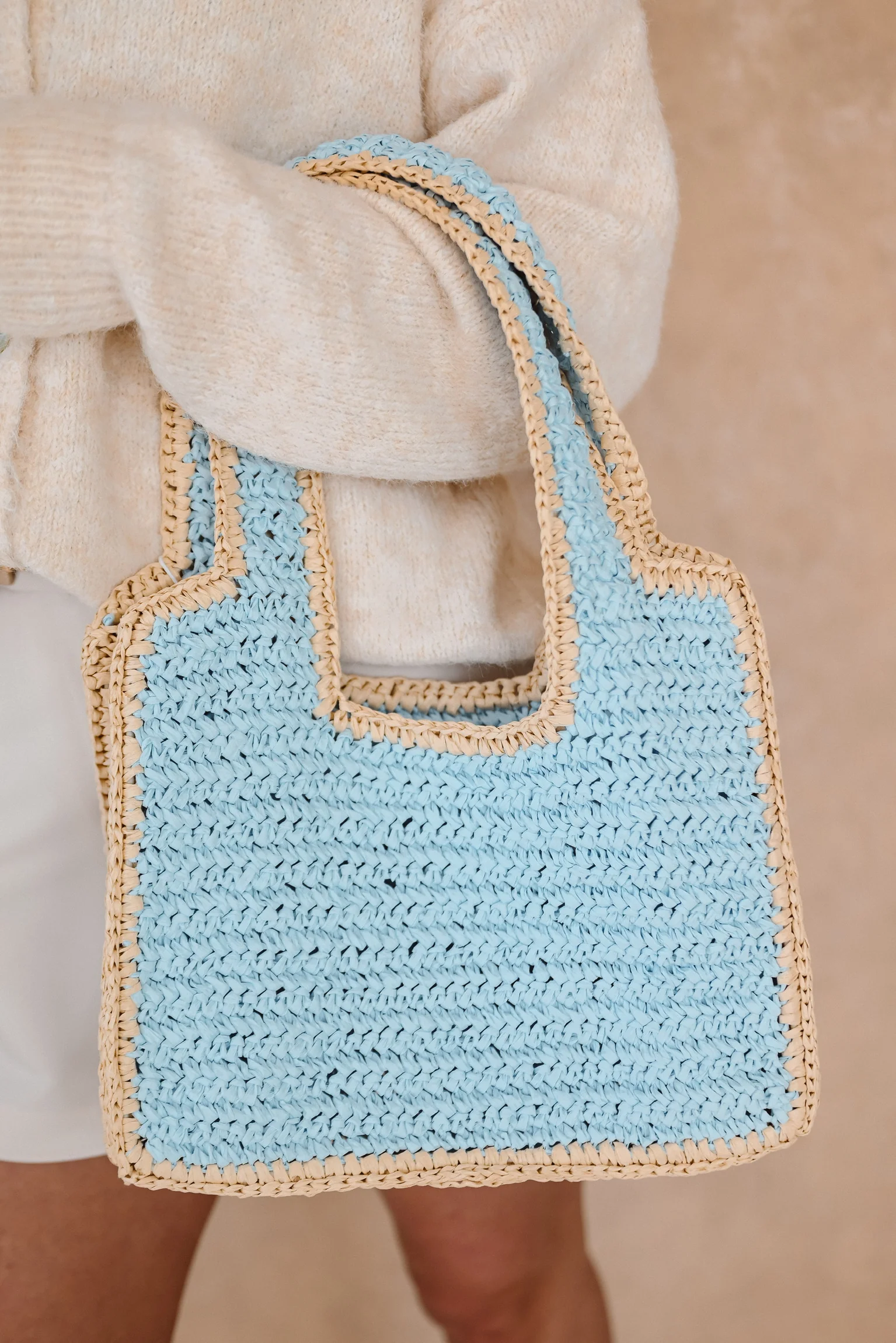 ELLEN BAG BLUE/BEIGE