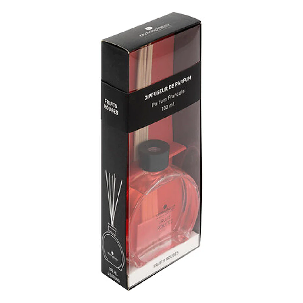 Haly fr rge glazen diffuser 100ml, rood